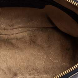 مملوكة مسبقًا MICHAEL Michael Kors Navy Blue Leather Cindy Dome Crossbody Bag