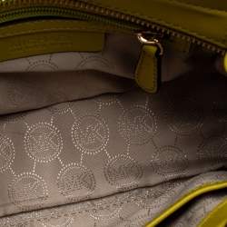 Pre Owned حقيبة كورس مايكل مايكل كورس هاميلتون جلد أصفر