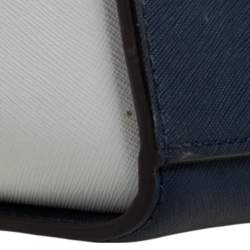 Pre Owned MICHAEL Michael Kors Tricolor Leather Small Selma Crossbody Bag