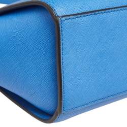 MICHAEL Michael Kors Blue Leather Small Selma Crossbody Bag