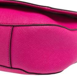 MICHAEL Michael Kors Fuchsia Leather Hamilton Messenger Bag
