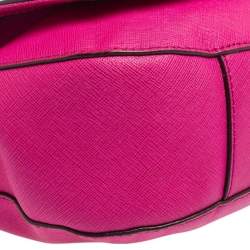 MICHAEL Michael Kors Fuchsia Leather Hamilton Messenger Bag
