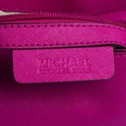 MICHAEL Michael Kors Fuchsia Leather Hamilton Messenger Bag