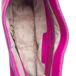 MICHAEL Michael Kors Fuchsia Leather Hamilton Messenger Bag