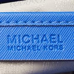 MICHAEL Michael Kors Blue Leather Large Hamilton North South Tote