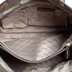 Pre Owned MICHAEL Michael Kors Beige Quilted Leather Large Susannah Tote