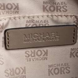 Pre Owned MICHAEL Michael Kors Beige Quilted Leather Large Susannah Tote