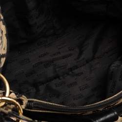 مملوكة مسبقًا MICHAEL Michael Kors Signature Canvas and Leather Ludlow Shoulder Bag