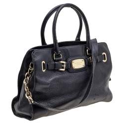 MICHAEL Michael Kors Black Leather Shoulder Bag