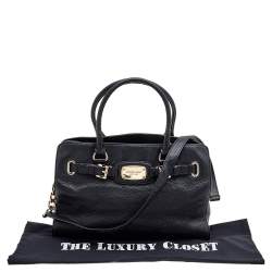 MICHAEL Michael Kors Black Leather Shoulder Bag