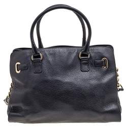 MICHAEL Michael Kors Black Leather Shoulder Bag