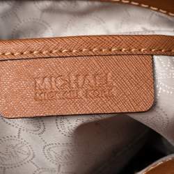 Pre Owned MICHAEL Michael Kors Tan Leather Large Hamilton North South Tote