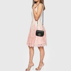 Pre Owned حقيبة كروس مايكل مايكل كورس فولتون جلد أسود