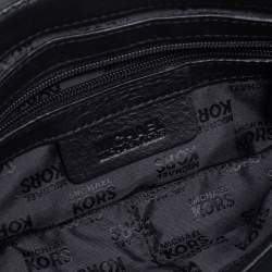 Pre Owned MICHAEL Michael Kors Black Leather Jet Set Chain Shoulder Bag