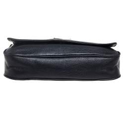 Pre Owned MICHAEL Michael Kors Black Leather Jet Set Chain Shoulder Bag