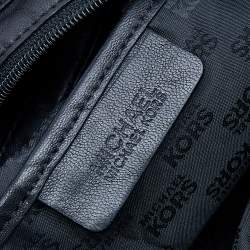 Pre Owned MICHAEL Michael Kors Black Soft Leather Hobo