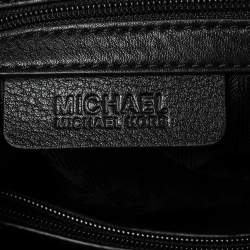 Pre Owned MICHAEL Michael Kors Black Leather Riley Satchel