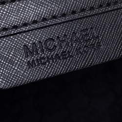 Pre Owned حقيبة ساتشل مايكل مايكل كورس "سيلما" جلد سافيانو أسود متوسطة