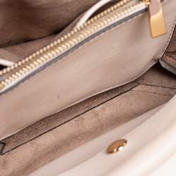 Pre Owned Michael Kors Multicolor Python Embossed And Lizard Embossed Leather Flap Shoulder Bag