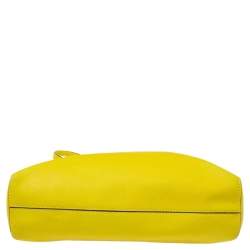 Pre Owned MICHAEL Michael Kors Yellow Saffiano Leather Large Jet Set Travel Tote