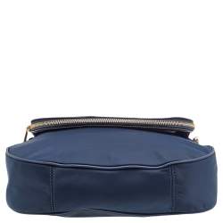 Pre Owned حقيبة كتف مايكل مايكل كورس بيدفورد نايلون أزرق