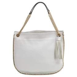 MICHAEL Michael Kors White Leather Chelsea Chain Shoulder Bag MICHAEL  Michael Kors | TLC