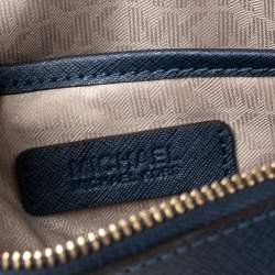 مملوكة مسبقًا حقيبة كاميرا كروس مايكل  كورس جيت سيت جلد سافيانو أزرق