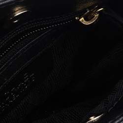 Pre Owned حقيبة كتف مايكل مايكل كورس هاميلتون ميني جلد سافيانو أسود 