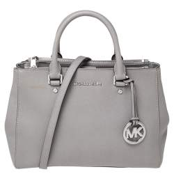 MICHAEL Michael Kors Grey Saffiano Leather Double Zip Tote MICHAEL Michael  Kors | TLC