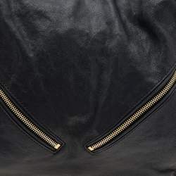 Pre Owned حقيبة هوبو مايكل مايكل كورس جلد أسود 