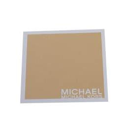 Pre Owned MICHAEL Michael Kors Orange Saffiano Leather Jet Set Travel Tote