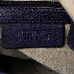 مملوكة مسبقًا MICHAEL Michael Kors Purple Leather Bedford Crossbody Bag