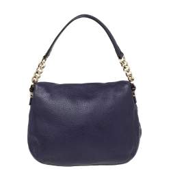 مملوكة مسبقًا MICHAEL Michael Kors Purple Leather Bedford Crossbody Bag