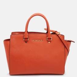 Michael Kors Edith Large Saffiano Leather Tote Bag, Luxury, Bags