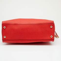 Pre Owned حقيبة يد مايكل مايكل كورس هاميلتون جلد حمراء 