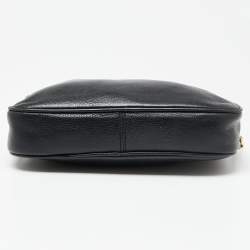 Pre Owned حقيبة كتف مايكل مايكل كورس جلد أسود بسلسلة