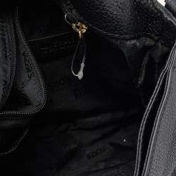 مملوكة مسبقًا MICHAEL Michael Kors Black Leather Bedford Crossbody Bag