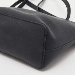 Pre Owned حقيبة كروس مايكل مايكل كورس سيندي جلد أسود طراز دوم 