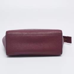 مملوكة مسبقًا حقيبة كروس مايكل مايكل كورس سيلما متوسطة جلد زرقاء