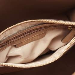 Pre Owned MICHAEL Michael Kors Red Leather Mercer Gallery Tote