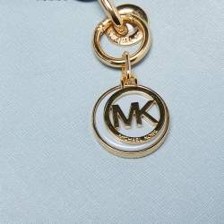 مملوكة مسبقًا MICHAEL Michael Kors Light Blue Saffiano Leather Medium Cynthia Tote