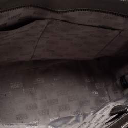 Pre Owned MICHAEL Michael Kors Gun Metal Leather Sandrine Tote