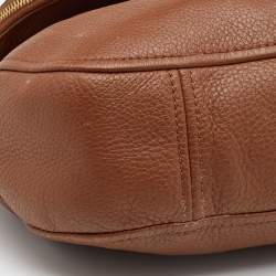 مملوكة مسبقًا MICHAEL Michael Kors Brown Leather Bedford Crossbody Bag