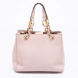 Pre Owned حقيبة يد توتس مايكل مايكل كورس سينثيا جلد وردي صغيرة