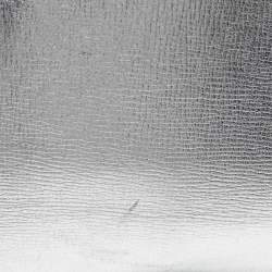 Pre Owned حقيبة يد توتس مايكل مايكل كورس سيلما جلد فضي ميتاليك متوسطة