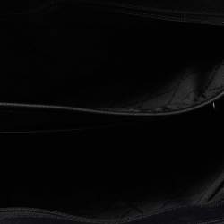 Pre Owned MICHAEL Michael Kors Black Leather Jet Set Tote