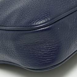 مملوكة مسبقًا حقيبة كروس مايكل مايكل كورس جلد أزرق كحلي