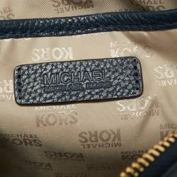 مملوكة مسبقًا حقيبة كروس مايكل مايكل كورس جلد أزرق كحلي