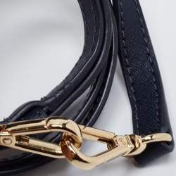 Pre Owned MICHAEL Michael Kors Blue Saffiano Leather Small Selma Crossbody Bag