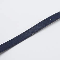 مملوكة مسبقًا MICHAEL Michael Kors Navy Blue Saffiano Leather Rayne Shoulder Bag